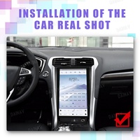 Autoradio 13,6 pouces pour Mondeo Fusion MK5 2013 2014 2015 2016 2017 2018 2019 2020 Écran vertical Navigation multimédia