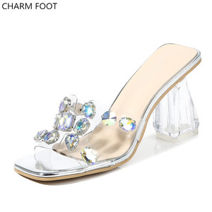 Guangzhou estate 1 pair di nuovo modo confortevole sexy lady <span class=keywords><strong>tacco</strong></span> <span class=keywords><strong>alto</strong></span> scarpe Pantofola - Product Image 4