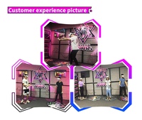 Jeu de tir multijoueur en réalité virtuelle, expérience de réalité virtuelle, zone de salle de jeux VR, parc à thème VR