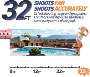 Zaino pistola ad acqua automatica ad alta capacità pistola ad acqua giochi all'aperto pistole ad acqua elettrica per i bambini - Product Image 4