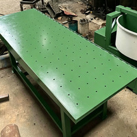 Table vibrante en béton, plateforme vibrante magnétique pour la construction et les essais de ciment, table vibrante magnétique durable