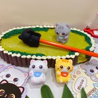 Nouvel ensemble de gommes Vitality, papeterie mignonne et tendance, pièce décorative, taille-crayon mécanique en forme de chat