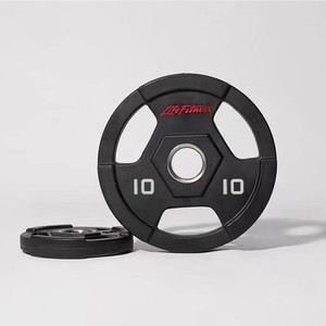 Disque de poids <span class=keywords><strong>en</strong></span> <span class=keywords><strong>fonte</strong></span> revêtu de caoutchouc Tri Grip For Style <span class=keywords><strong>pour</strong></span> CPU, <span class=keywords><strong>insert</strong></span> de 50 mm, portable, <span class=keywords><strong>pour</strong></span> haltères de salle de sport commerciale - Product Image 1