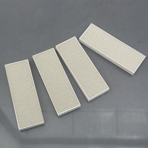 Endüstriyel kullanım için yüksek sıcaklık dayanımı dikdörtgen kızılötesi petek seramik tabak seramik parçaları - Product Image 4