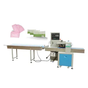 Manufacturer Price Automatic Baby Diaper Tissue Paper Pillow Type Horizontal Packing Machine