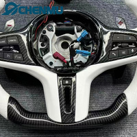 Volant en cuir et fibre de carbone pour BMW G30 G31 G38 G11 G12 G20 G21 G28 G22 G23 G26 G02 avec LED Plug and Play – Fournisseur d'usine