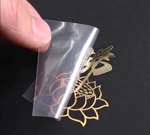 Etichette metalliche adesivi per etichette in nichel goffrato con lettere in metallo di trasferimento impermeabile - Product Image 6