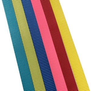 Penjualan terlaris disesuaikan 2.5CM ramah lingkungan gaya polos polos ketahanan tinggi anjing kucing yang lebih kuat tali kekang nilon anyaman - Product Image 2