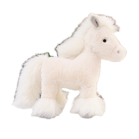 Peluches pour poulains personnalisées de haute qualité, jouets en peluche amusants, animaux simulés, cadeaux pour enfants, jouet en peluche pour point de vente best-seller