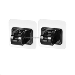 Pas de perceuse tringle à rideau crochet tringle à rideau support de pince tenture murale support adhésif porte rideau télescopique tige crochet <span class=keywords><strong>pour</strong></span> salle de bain - Product Image 6