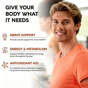 OEM/ODM tùy chỉnh Alpha Lipoic axit viên nang 600mg <span class=keywords><strong>ALA</strong></span> bổ sung & Vitamin B1 & B12 cho năng lượng và sự trao đổi chất hỗ trợ - Product Image 4