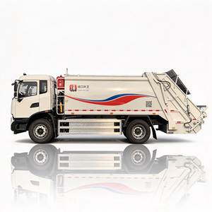 Camión de Basura Eléctrico Dongfeng Tianjin, Compactador de Basura con Carga Trasera, Camión de Recolección de Residuos - Product Image 2