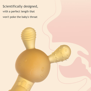 Jouets <span class=keywords><strong>de</strong></span> <span class=keywords><strong>dentition</strong></span> pour bébés sans BPA, adaptés au congélateur, pour nouveau-nés et nourrissons, jouets <span class=keywords><strong>de</strong></span> <span class=keywords><strong>dentition</strong></span> en silicone souples pour bébés et tout-petits, unisexe, vente en gros - Product Image 4