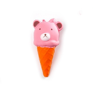 Juguete Antiestrés de PU Monocromático con Cabeza de Oso, de Rebote Lento, Marca JO, Nuevo, Unisex, Regalo Decorativo - Product Image 1