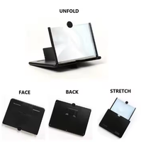 3D Phone Screen Magnifier HD Projector Adjustable Mobile Phone Holder Stand Screen Amplifier for Smartphone