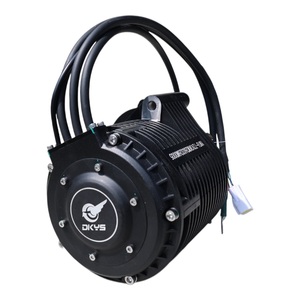 มอเตอร์แม่เหล็ก DKYS รุ่นลดความเร็วรอบแบบอินไลน์ 130-65H แบบลวดแบน 3 ขา 72V 3KW DK13065H-B รุ่น Outlet-Z กำลังสูงและความเร็วสูง - Product Image 4