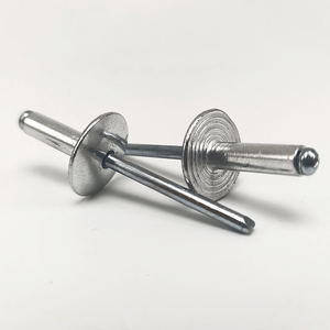 Capuchon à grande bride, tête de dôme en acier d'aluminium, <span class=keywords><strong>Pop</strong></span> Din 4.8*16mm, <span class=keywords><strong>Rivet</strong></span> aveugle, usine en chine - Product Image 6