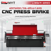 Presse plieuse hydraulique CNC MYT pour le pliage et le façonnage automatiques de tôles en acier inoxydable, alliage, fer et aluminium