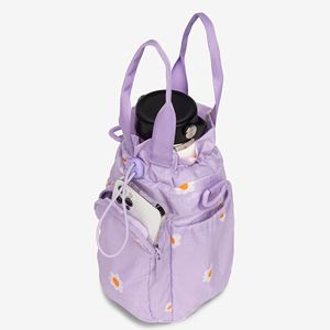 Fashion Insulated <b>Bottle</b> <b>Cooler</b> Bag Handle <b>Water</b> <b>Bottle</b> Thermos Cup Bag Lightweight Single Strap Thermal Flask Bag with Pockets - Product Image 2