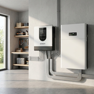Convertidor de Sistema Solar Híbrido DC12V-Wave 1.5KW Salida Única AC230V Potencia 1000W SYP Alta Eficiencia 90% a 12VDC para una Energía Óptima - Product Image 4