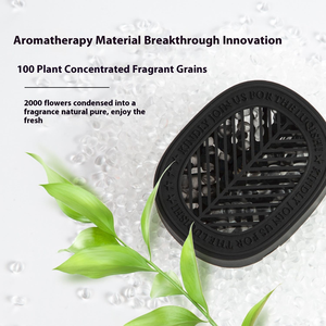 <strong>Refillable</strong> <strong>Car</strong> Air Vent Clip Freshener Oval Hollow-out Scent Beads <strong>Diffuser</strong> <strong>Car</strong> Aroma Perfume For <strong>Car</strong> Interior Odor Removal` - Product Image 6