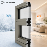 Ventanas Abatibles y Oscilobatientes de Aluminio con Rotura de Puente Térmico, Triple Acristalamiento, Triple Sellado y Alta Hermeticidad para Climas Fríos, que Reducen la Pérdida de Calor