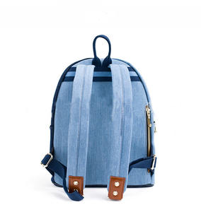 Litthing — sac à dos en denim de style japonais, pour hommes, besace de voyage de grande capacité, personnalisé, pour ordinateur portable - Product Image 4