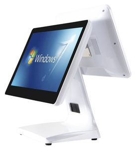 ระบบ Pos Cash Register 15.6นิ้ว All In One Win10ระบบหน้าจอคู่ Pos Terminal Pc - Product Image 1