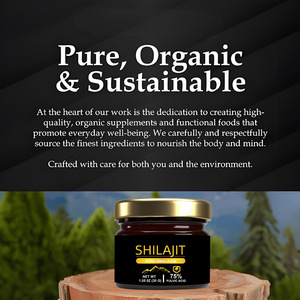 Marque OEM SHILAJIT Extrait pur d'Himalaya Résine Pommade 30g Acide fulvique Antioxydant Complément alimentaire pour hommes et femmes Augmenter l'énergie - Product Image 5