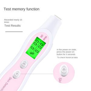 스마트 휴대용 피부 분석기 미터 테스터 수분 유분 탄력 측정기 빠른 반응 피부 상태 결과 - Product Image 4
