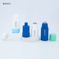 10g 30g 50g 80g bouteilles en plastique rechargeables écologiques avec emballage de déodorant à rouleau avec remplacement