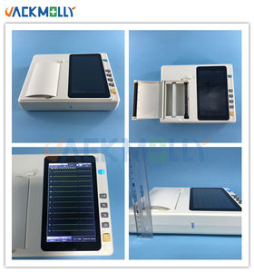 JM-7031 Goedkope Draagbare Ecg <span class=keywords><strong>Ekg</strong></span> Machine Driekanaals 12 Lead Elektrocardiogram Ecg Apparaat - Product Image 2