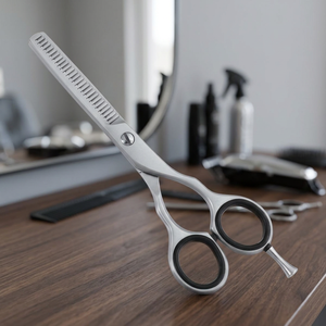 กรรไกรตัดผมมืออาชีพ สแตนเลส 28 ฟัน ปลายทู่ สำหรับคนถนัดขวา - Product Image 2