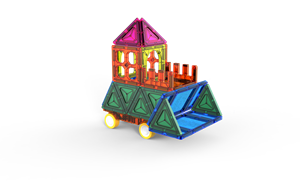 Magnetic <b>Blocks</b> Sets OEM Magnetic Building <b>Blocks</b> 86PCS Tank <b>Shape</b> Children's Educational Toy Assembly Set for Boys and Girls - Product Image 4