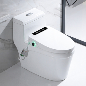 Inodoro Inteligente de Cerámica de Lujo, Montado en el Suelo, con Asiento con Calefacción Instantánea Automática, NJ-96 - Product Image 1