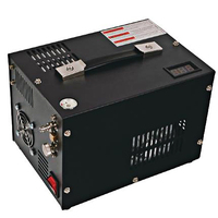 Compresseur d'air portable à piston YiBang 350W 110V 60Hz monophasé sans huile, alimenté en courant alternatif, avec moteur et arrêt automatique, 12L/min