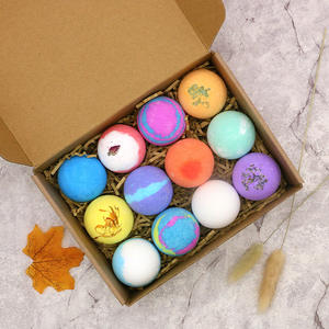 OEM Natural Bath <b>Bomb</b> With Essential Oils&Dried <b>Flowers</b> <b>Gift</b> <b>Set</b>-12 Fizzy Ball Bubble Spa Birthday Mothers day <b>Gifts</b> Girls Wife - Product Image 3
