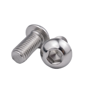 Tornillos Allen de Cabeza Hexagonal con Rosca <span class=keywords><strong>M2</strong></span> M3 M4 M5 M6 M8 M10, Acero Inoxidable A2-70, ISO7380, <span class=keywords><strong>Precio</strong></span> de Fábrica - Product Image 1