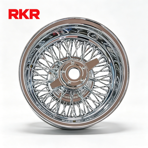 RKR Jantes en alliage polies de qualité supérieure, 2 pièces, 16'' <span class=keywords><strong>17</strong></span>'' 18'' 19'' 20'' 21'' 22'', PCD 5x120, 4x100, 5x114.3, 5x112 - Product Image 3