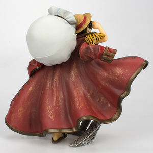 Figurines d'anime de haute qualité en PVC et PU, jouets japonais personnalisés en gros, 17 cm, figurine de <span class=keywords><strong>manga</strong></span> One Piece, Luffy - Product Image 5