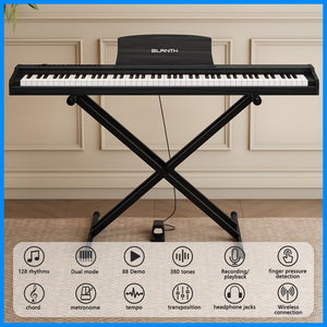 BLANTH Musical Instrument Piano Digital Piano Portable 88 Keys Digital China <strong>Keyboard</strong> Piano <strong>Organ</strong> - Product Image 2