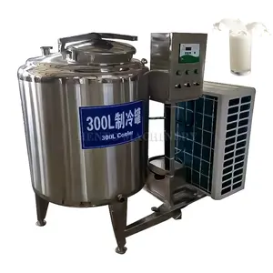 不锈钢304牛奶冷却器/新鲜牛奶冷却机/牛奶冷却储罐