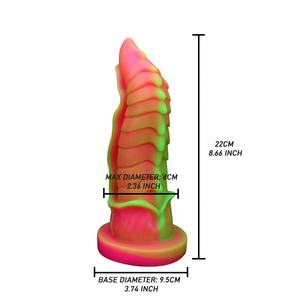 Dildo de Fantasía con Forma de Monstruo, Dildo Anal Gigante con Ventosa, Juguete Sexual para la Masturbación Femenina - Product Image 2