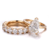 Bagues en or massif 18 carats, non ternissables, certifiées IGI, diamant de laboratoire D VVS1, bague fine de luxe, bague de fiançailles pour femmes et hommes