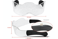 Lunettes LED en acrylique tendance en gros, 7 couleurs, 12 modes, qui brillent dans le noir pour hommes et femmes, pour Pâques, Halloween, fête des Mères
