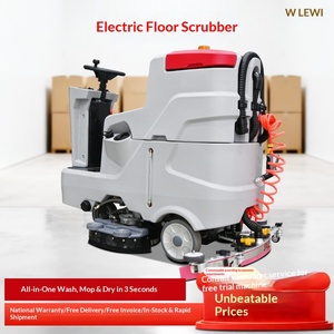 Floor Washing Machine Floor Cleaning Machine Industrial Washing Machine Single Wipe Machine Supermarket Professional Washing - Product Image 1