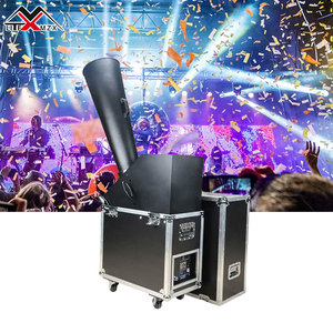 Canhão de Confete DMX CO2 de 1000W, Máquina de Sopro de Papel Manual em Alumínio com Cores Arco-Íris para Eventos de Festa e Casamento - Product Image 1