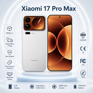 Nuevo Modelo Original Xiaomi 17 Pro <span class=keywords><strong>Max</strong></span> 5G Smartphone de 6.9 Pulgadas + 2.9 Pulgadas Snapdragon 8 Elite Gen 50M Cámara <span class=keywords><strong>MI</strong></span> Android Smartphone - Product Image 1