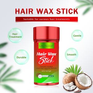 Best-seller, personnalisation en gros, cire capillaire en bâton organique à base de plantes, 75g, hydratante, finition mate, <span class=keywords><strong>imperméable</strong></span>, anti-transpiration, pour femmes - Product Image 2