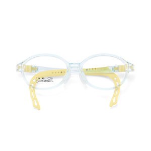 TK6140 Montature per Occhiali Ovali per Bambini da 0 a 9 Anni in Silicone Sicuro Ecologico Morbido Delicato sulla Pelle TR90 - Product Image 1